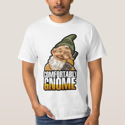 Comfortabel Gnome T-shirt (Voorkant)