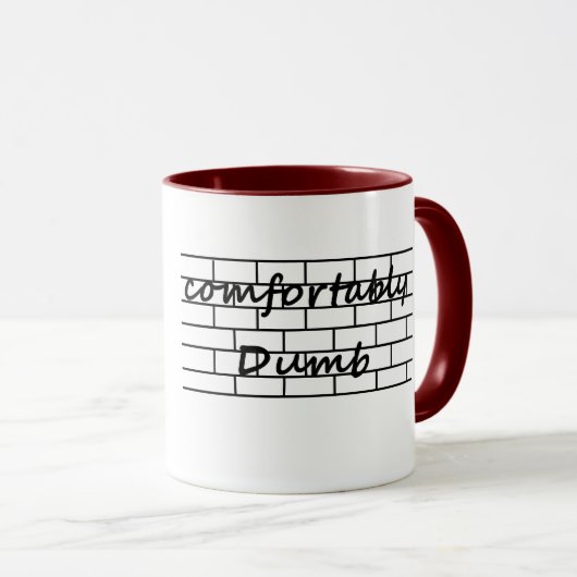 comfortabele domme mok (Voorkant rechts)