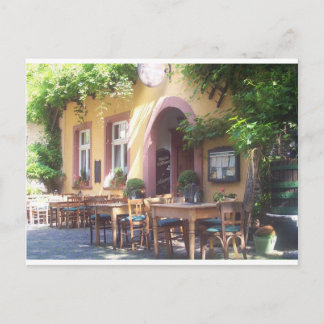 comfortabele eathouse briefkaart