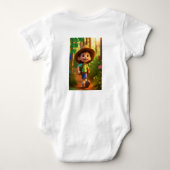 Comfortabele en Schattigee outfit Romper (Achterkant)