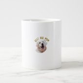 Comfortabele en stijlvolle Mok-Best Dog Mom Grote Koffiekop (Voorkant)