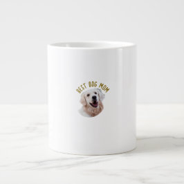 Comfortabele en stijlvolle Mok-Best Dog Mom Grote Koffiekop