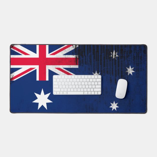 Comfortabele Gaming Desk Mat - Australische vlag (Keyboard & Muis)