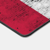 Comfortabele gaming desk mat - Deense vlag (Hoek)