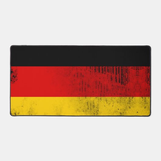 Comfortabele Gaming Desk Mat - Duitse vlag (Voorkant)