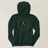 Comfortabele heren hoodie (Design achterkant)