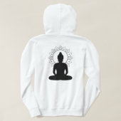 Comfortabele jeugd hoodie met Inspirerend zin (Design achterkant)