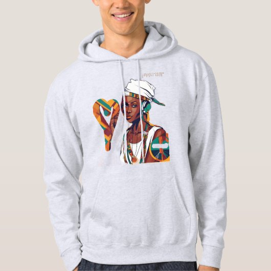 Comfortabele kleding voor elke gelegenheid" hoodie (Voorkant)