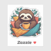 Comfortabele luiheid met waterdichte koffie sticker (Vel)