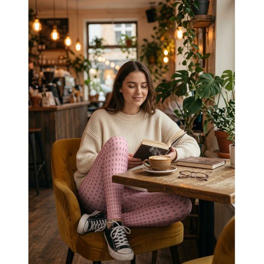 Comfortabele Pastel Leggings voor Alledaagse Magie