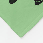 Comfortabele rode Panda Fleece Deken (Hoek)