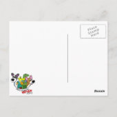Comfortabele snuze oude Engelse Sheepdog Briefkaart (Achterkant)