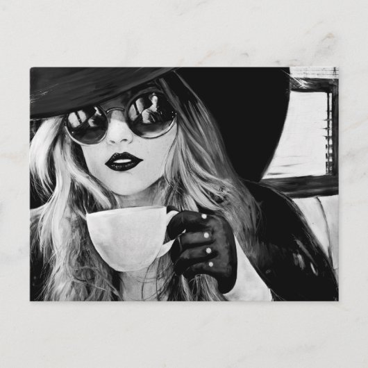 Comfortabele stilte briefkaart (Voorkant)