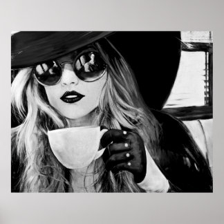 Comfortabele stilte poster