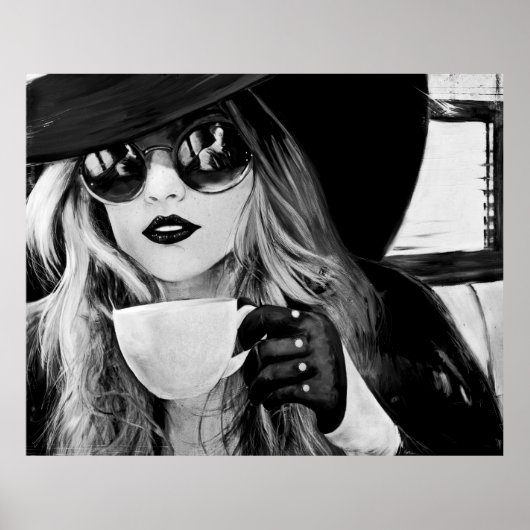 Comfortabele stilte poster (Voorkant)