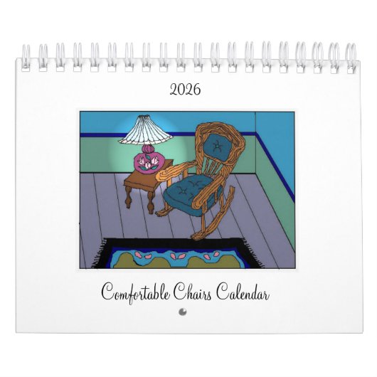 Comfortabele Stoelen Kalender (Hoes)