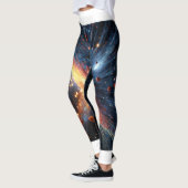 Comfortabele stretch damesbroek leggings (Links)