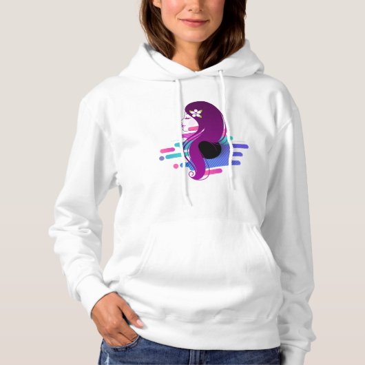 comfortabele trui hoodie (Voorkant)