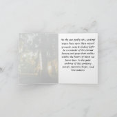 Comfortabele zonsondergang kaart (Binnen)