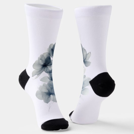 comfortable and flowerie sokken (Gebogen)