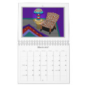 Comfortable Chairs Calendar Kalender (Mar 2027)