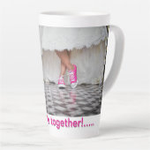 Comfortable Together Latte Love Mok van EditorsPic (Rechterhoek)