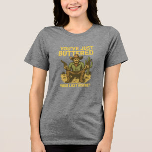 Comforting Colors Biscuit Shirt, Western Cat Shirt