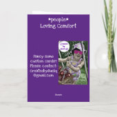 Comfortkaart met verlies kaart (Achterkant)