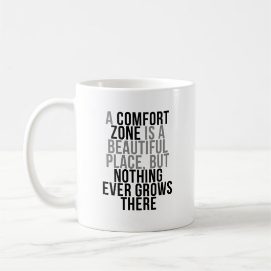 Comfortzone offertes koffiemok (Links)