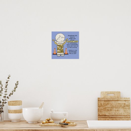 Comfortzone Poster (Keuken)