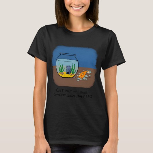 Comfortzone T-shirt (Voorkant)