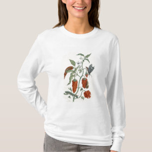 Comfrey uit 'A Curious Herbal', 1782 (color eng T-shirt