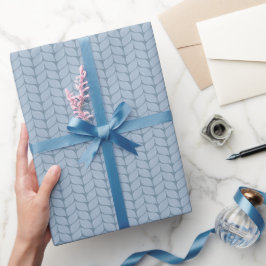 Comfy Cozy Brei Trui Inpakpapier - Blauw