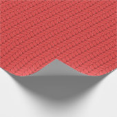 Comfy Cozy Brei Trui Inpakpapier - Rood (Hoek)