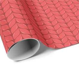 Comfy Cozy Brei Trui Inpakpapier - Rood