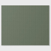 Comfy Cozy Knit Sweater Wrapping Paper - Green Cadeaupapier (Vlak)