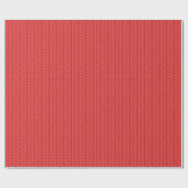Comfy Cozy Knit Sweater Wrapping Paper - Red Cadeaupapier (Vlak)