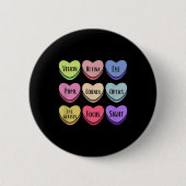 Comfy Creations Valentijns Opticien Vision Therap Ronde Button 5,7 Cm (Voorkant)