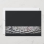 Comfy Feet Rehearsal Dinner Invitation Kaart (Achterkant)