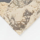 Comfy Labrador gepersonaliseerd Fleece Deken (Hoek)