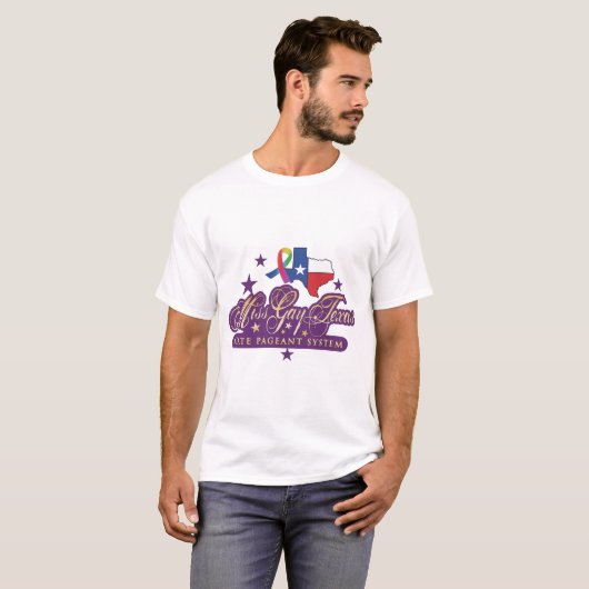Comfy Miss Gay Texas State Pageant System Shirt (Voorkant volledig)