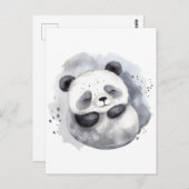 Comfy Panda Briefkaart (Voorkant / Achterkant)
