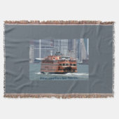 Comfy Staten Island Ferry Throw Blanket Deken (Voorkant)