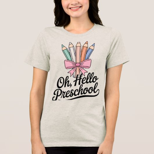 Comfy Women's Back to School Shirt (Voorkant)