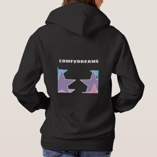 ComfyDreams Sterrenontwerp Hoodie (Achterkant)
