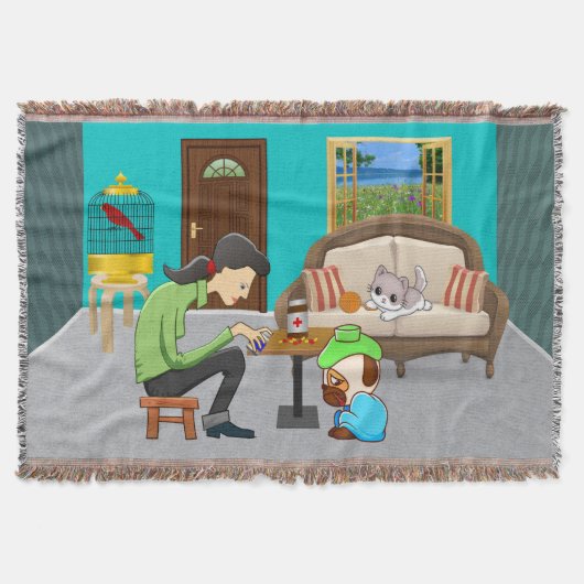 ComfyPaws Deken (Voorkant)