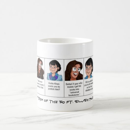 Comic 1 vanaf de aanval van de 50 ft. Slush Pile Koffiemok (Center)