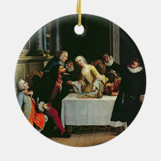 Comic Actors Keramisch Ornament (Achterkant)