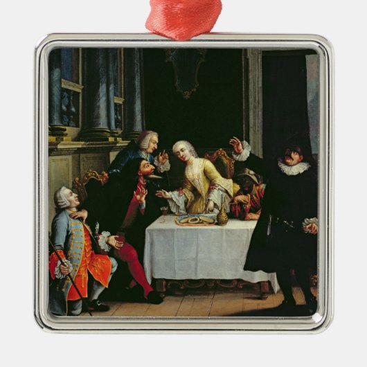 Comic Actors Metalen Ornament (Voorkant)
