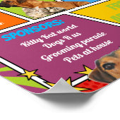 COMIC Animal Shelter Adoption SUPER HERO Poster (Hoek)